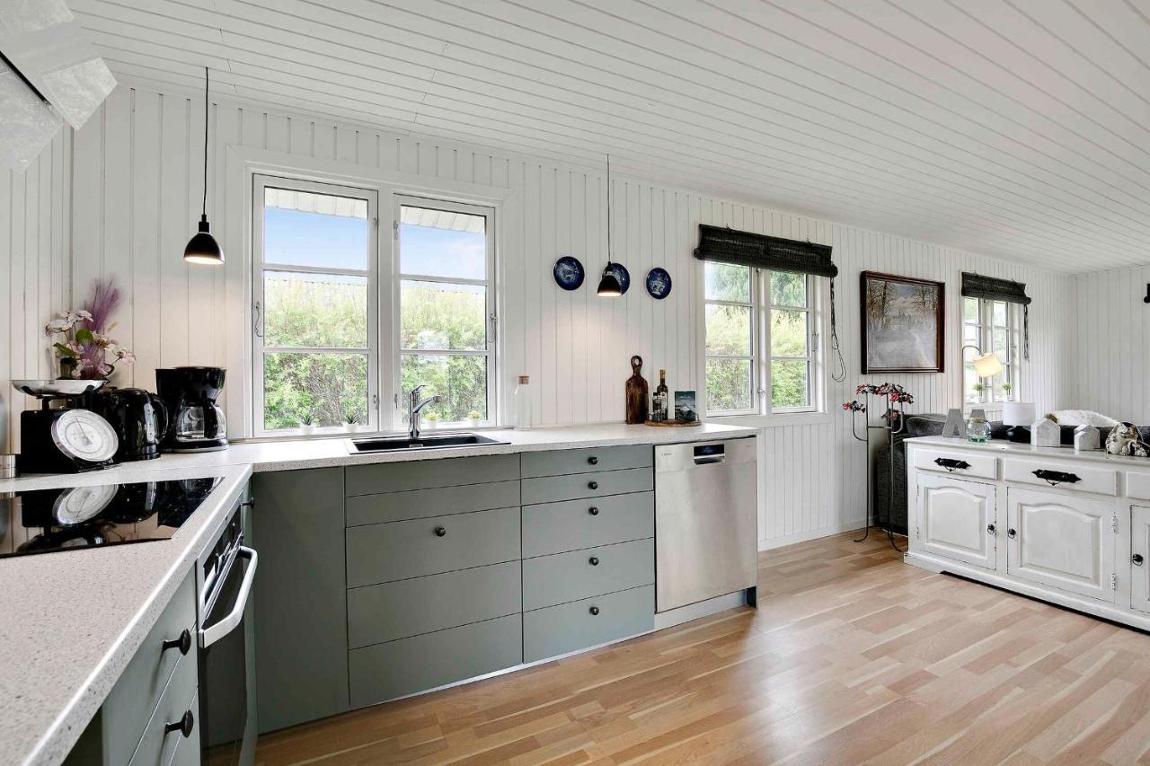 Nyistandsat sommerhus med kærlighed og sjæl Kyndelose Eksteriør billede